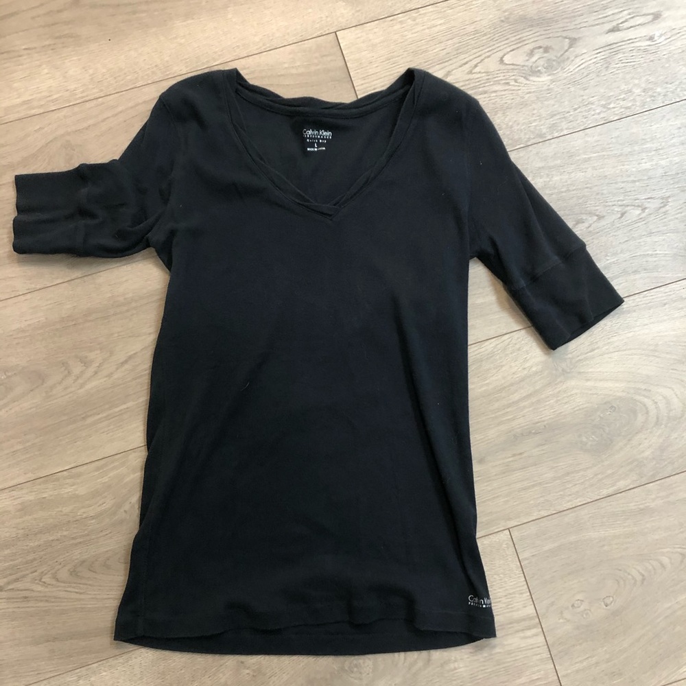 Calvin Klein 3/4 Sleeve Top